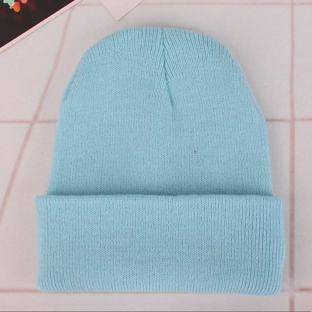 2/$30 LIGHT BLUE Unisex Beanie OS